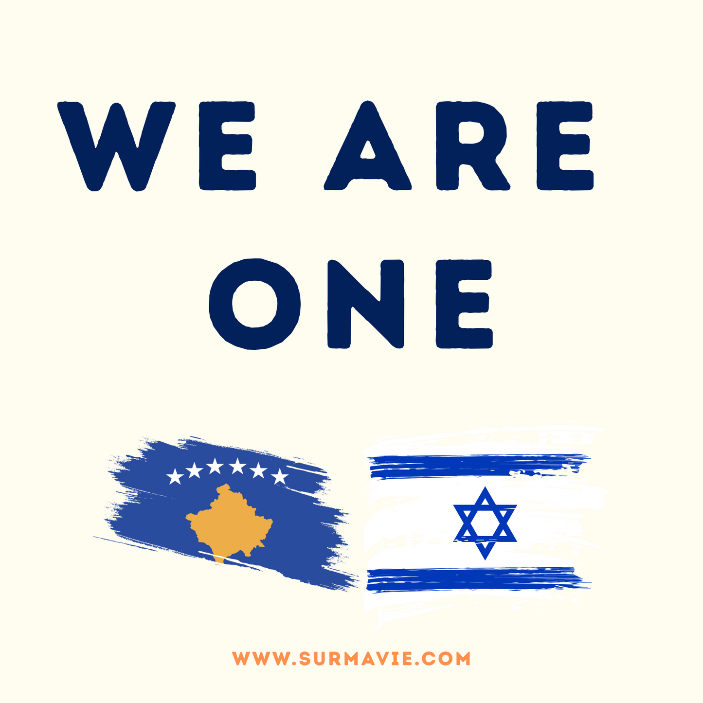 We Are One - My country loves Israël - Stickers pack
