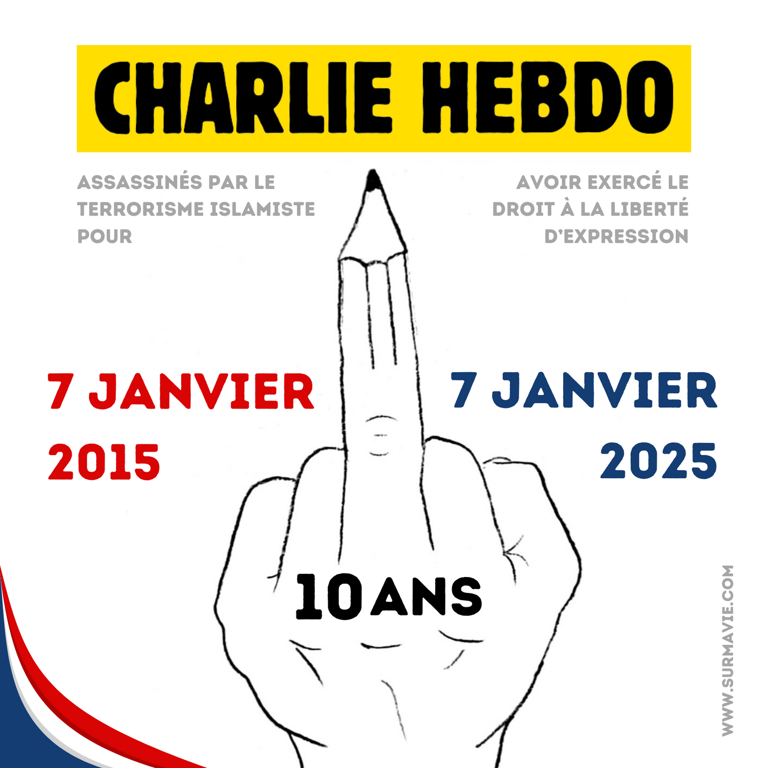 Stickers pour la liberté d'expression