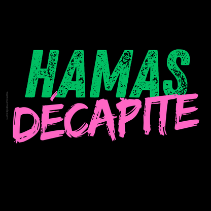 Série "Dangers du Hamas" - lot de Stickers