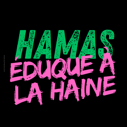 Série "Dangers du Hamas" - lot de Stickers