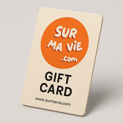 Gift Card - Carte cadeau Sur Ma Vie