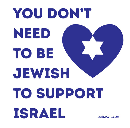 You don’t need to be jewish to support Israel - Stickers pack