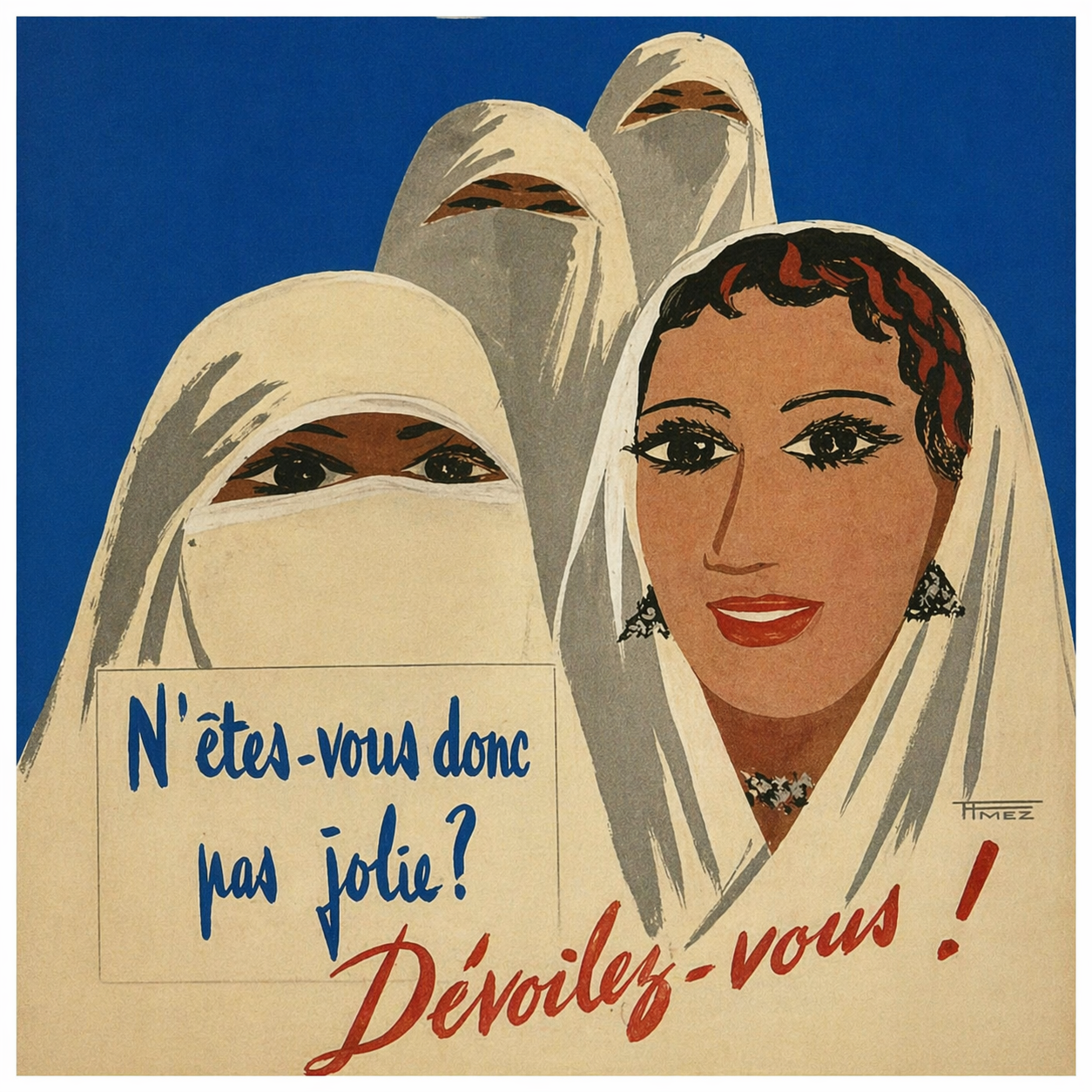 N'êtes-vous pas jolie ? Dévoilez-vous ! - Sticker set