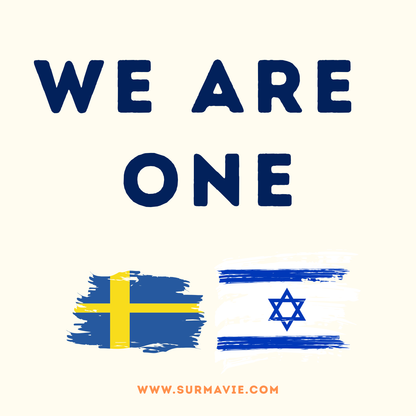 We Are One - My country loves Israël - Sticker set