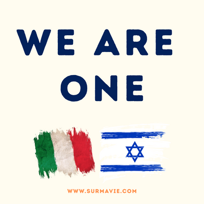 We Are One - My country loves Israël - Sticker set